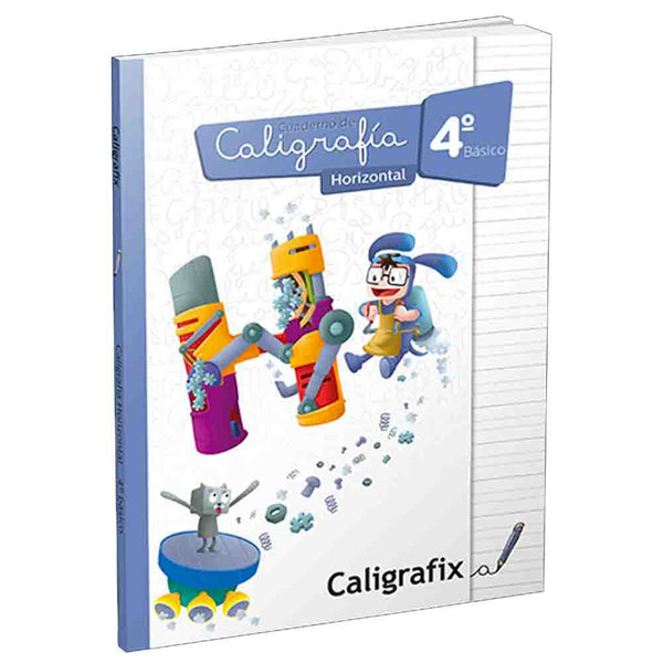 Caligrafix | Caligrafía Horizontal 4to Básico Caligrafix